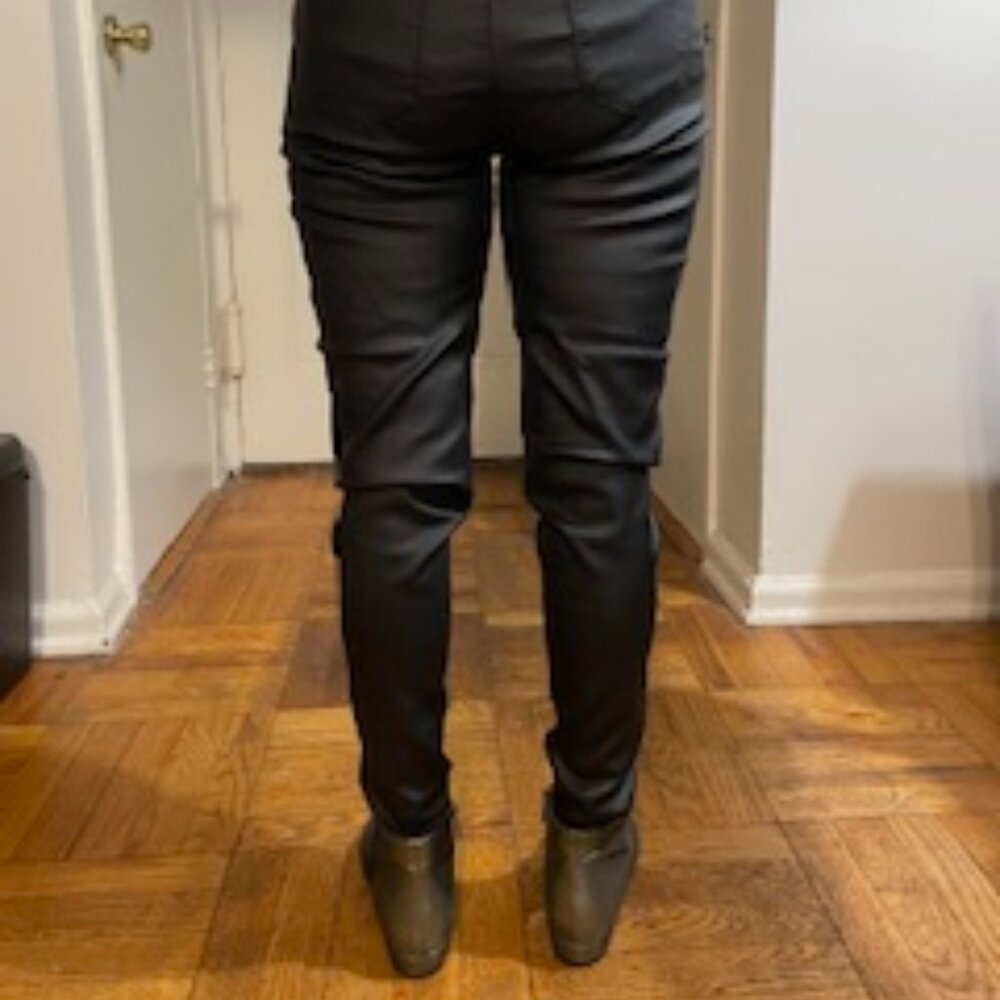 Grey Stretch Pants - Picture 6 of 7